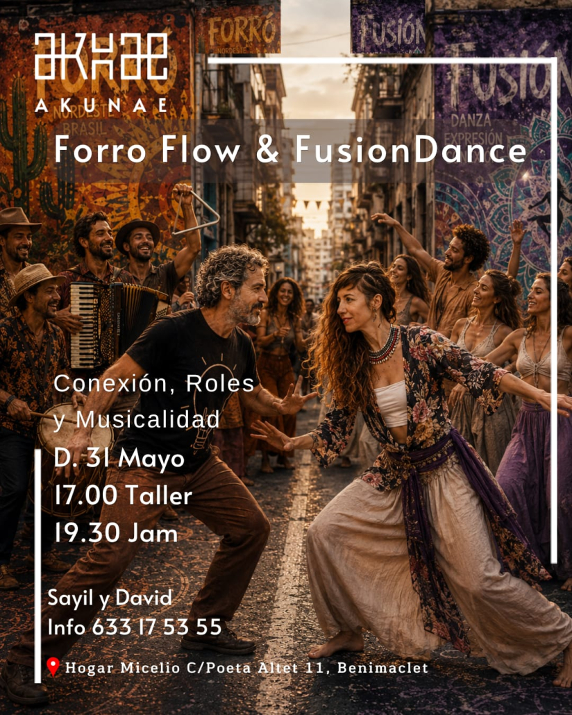 Forró Flow & Fusion Dance Valencia – Workshop + Jam
