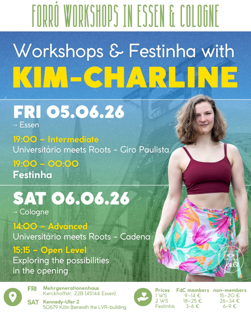 Workshops & Festinha with Kim-Charline – Essen