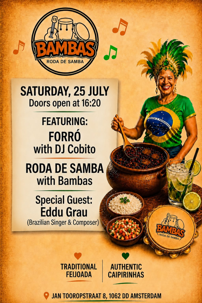 Brazilian Saturday — Forró & Samba