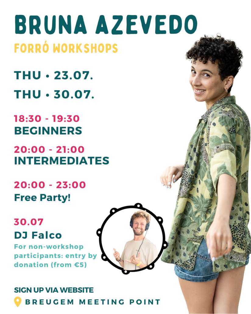 Forró Workshops with Bruna Azevedo