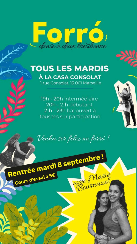 Forró — Ateliers collectifs du mardi à la Casa Consolat