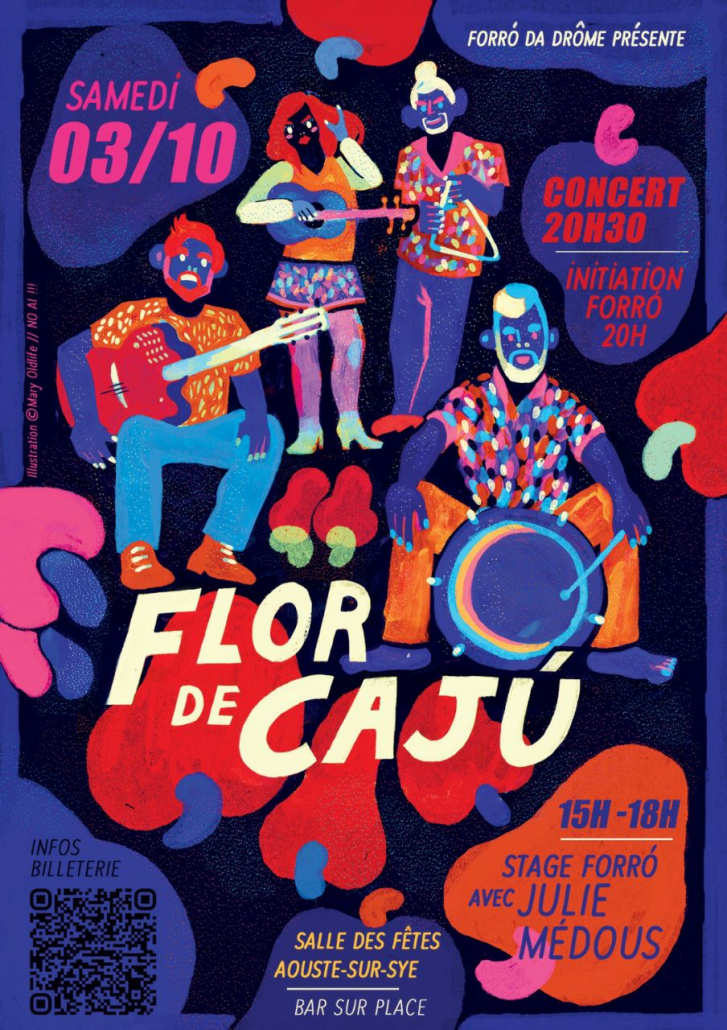 Stage et concert Forró da Drôme