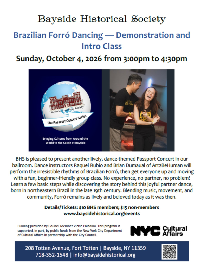 Brazilian Forró Dancing — Demonstration and Intro Class