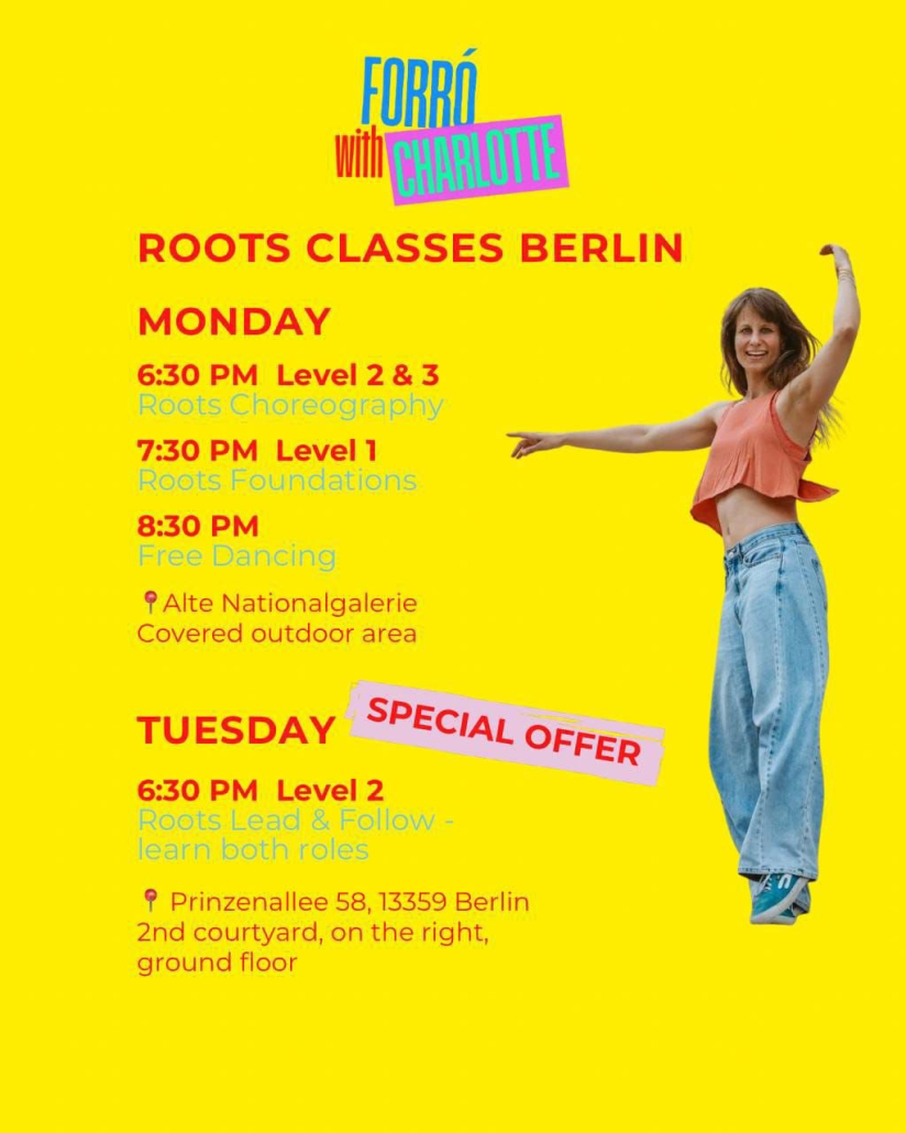 Monday Roots Classes & Free Dancing with Charlotte