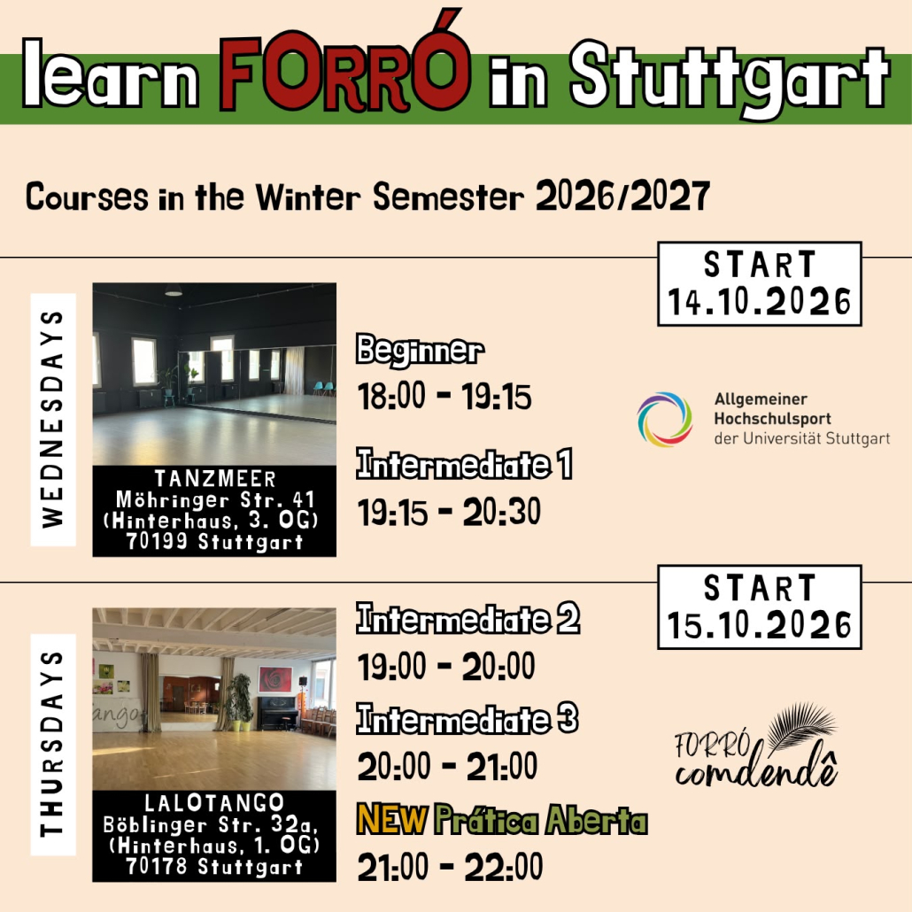Forró Winter Courses — Wednesdays
