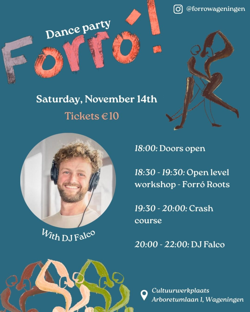 Forró Wageningen welcomes DJ Falco
