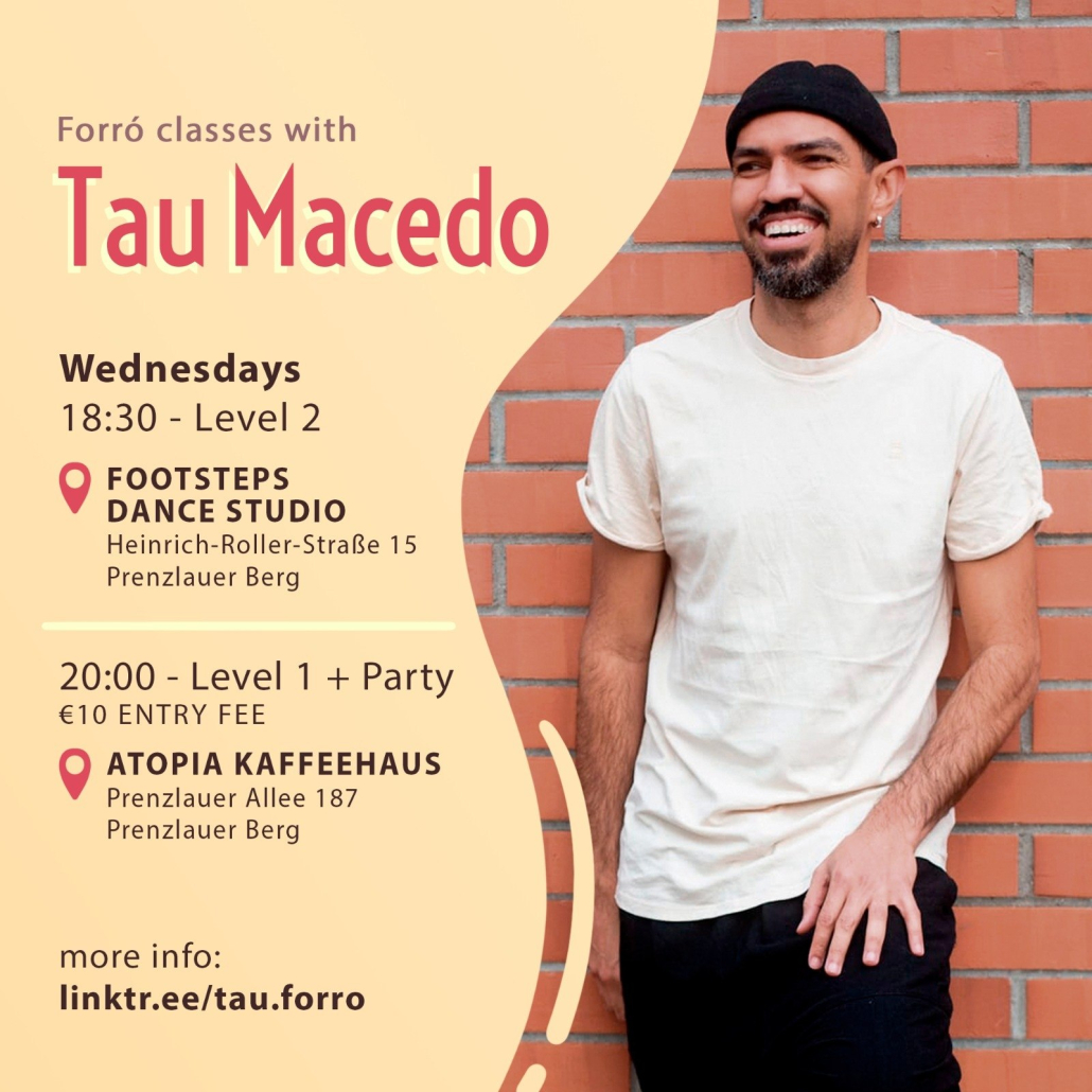 Forró Crash Course and Party with Tau Macedo