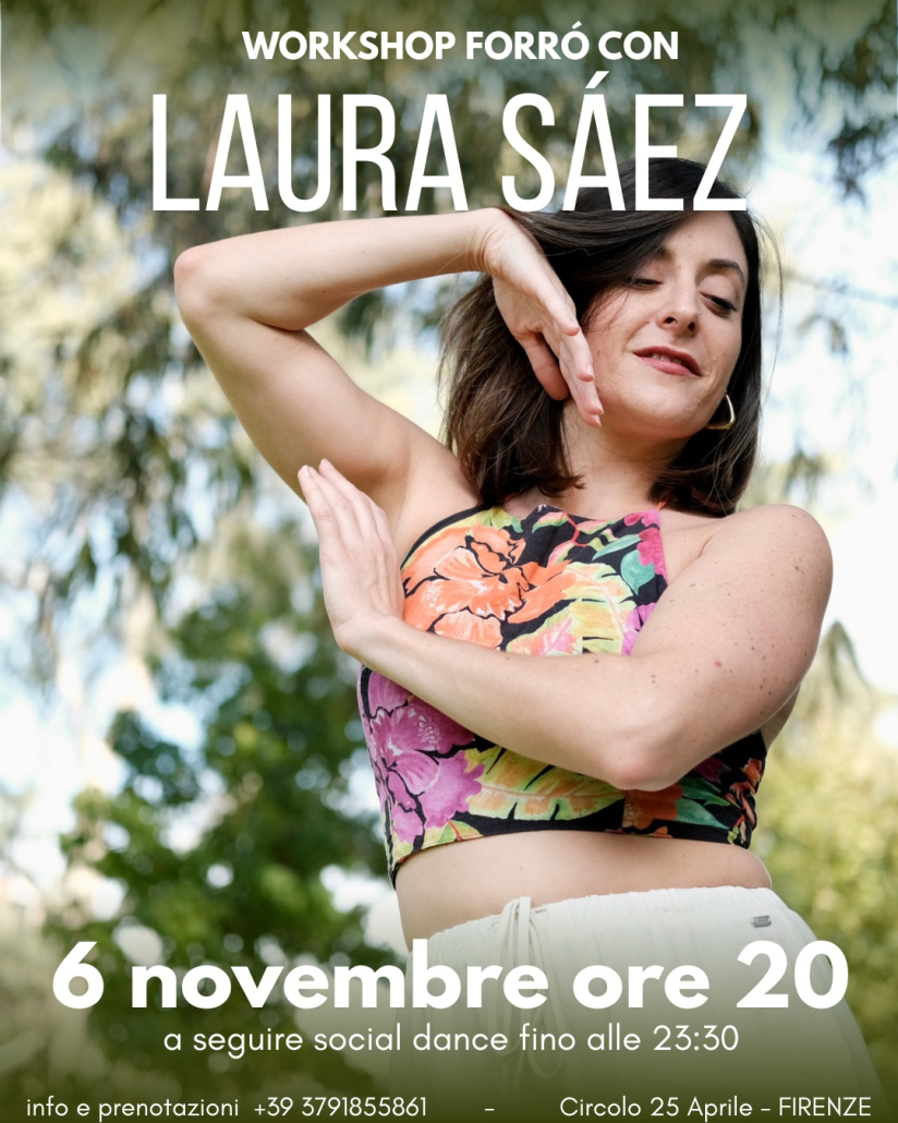 Forró Workshop with Laura Sáez