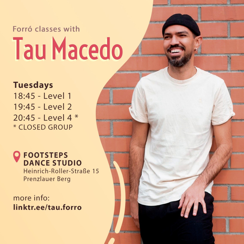 Forró Classes with Tau Macedo